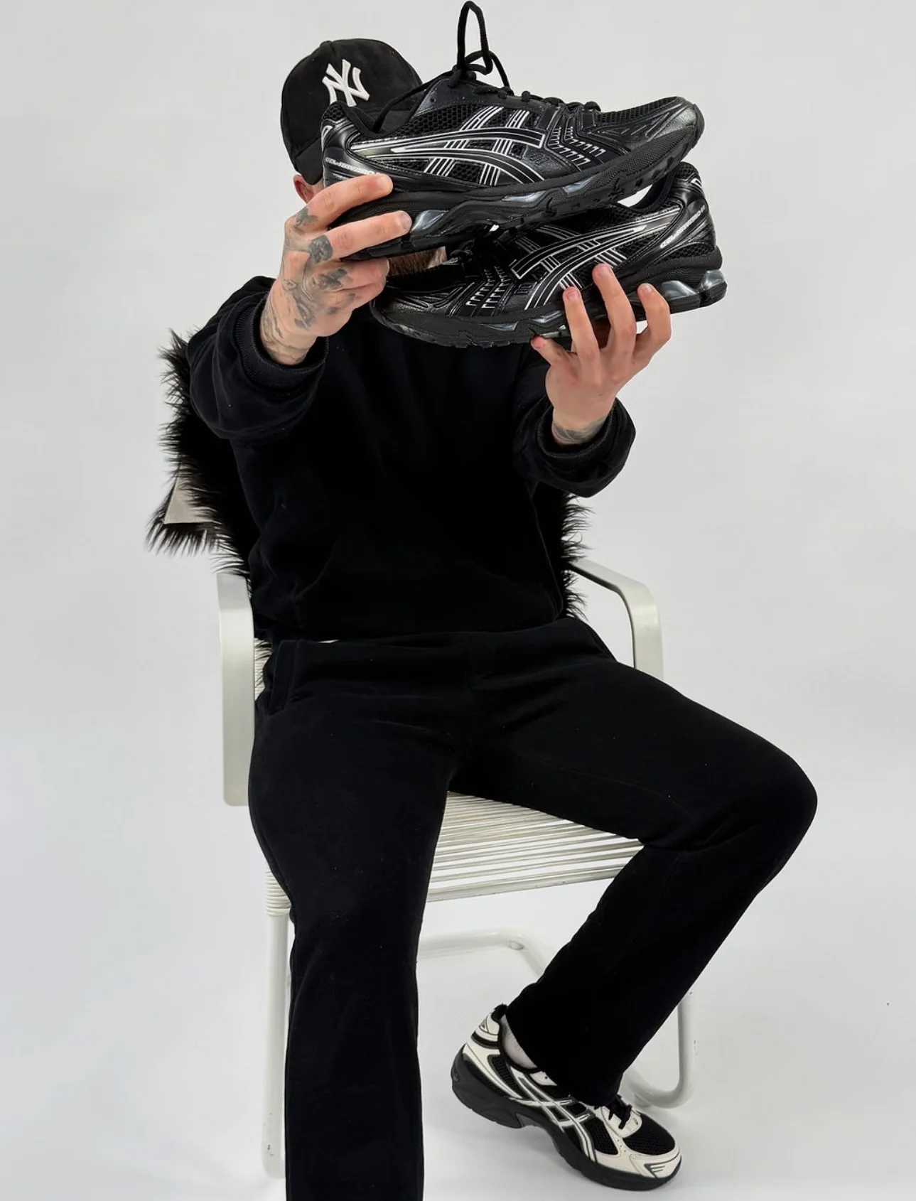 ASICS Gel-Kayano 14 Black Pure Silver - Image 4