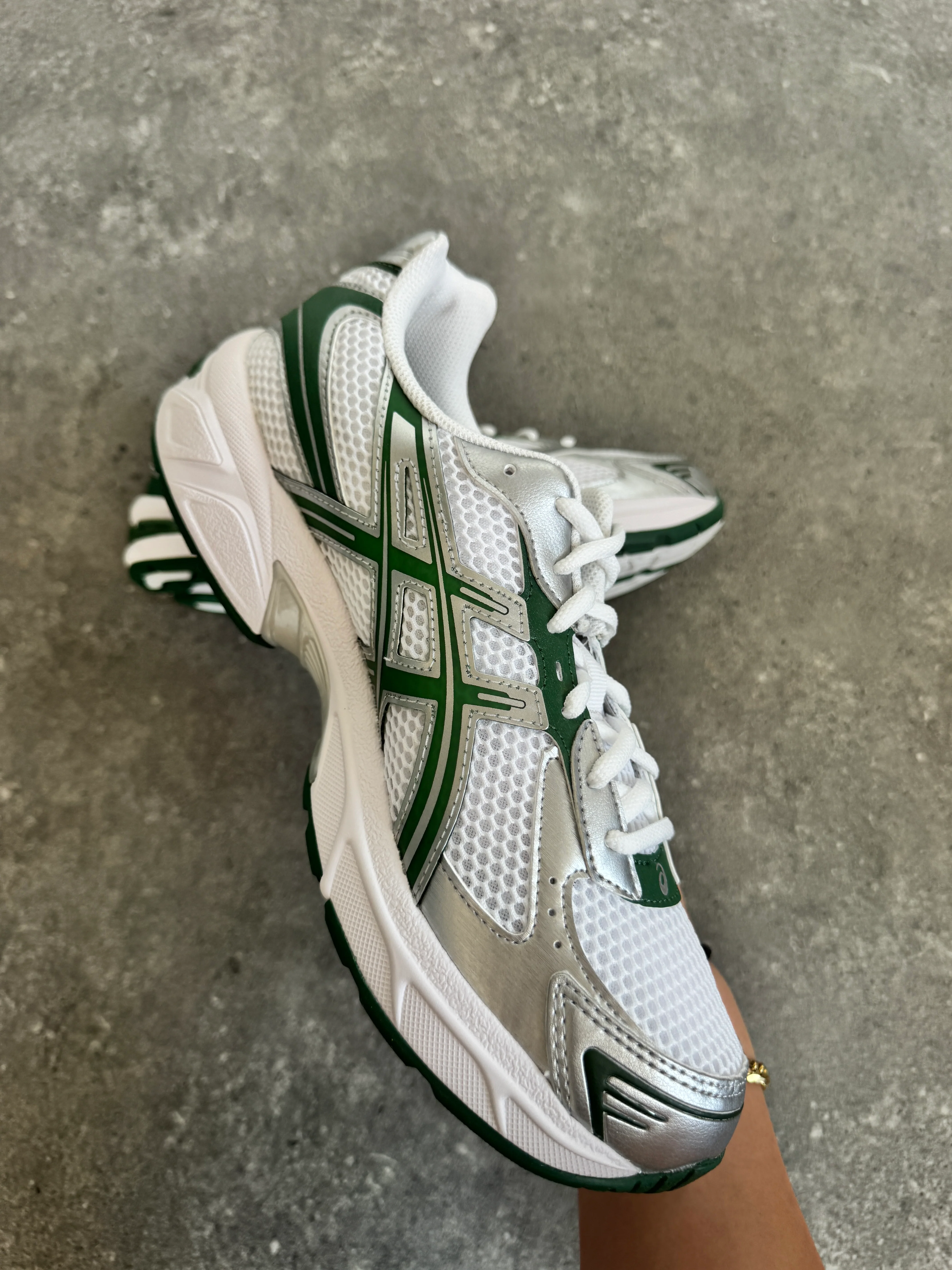 ASICS Gel-1130 White Hunter Green - Image 7