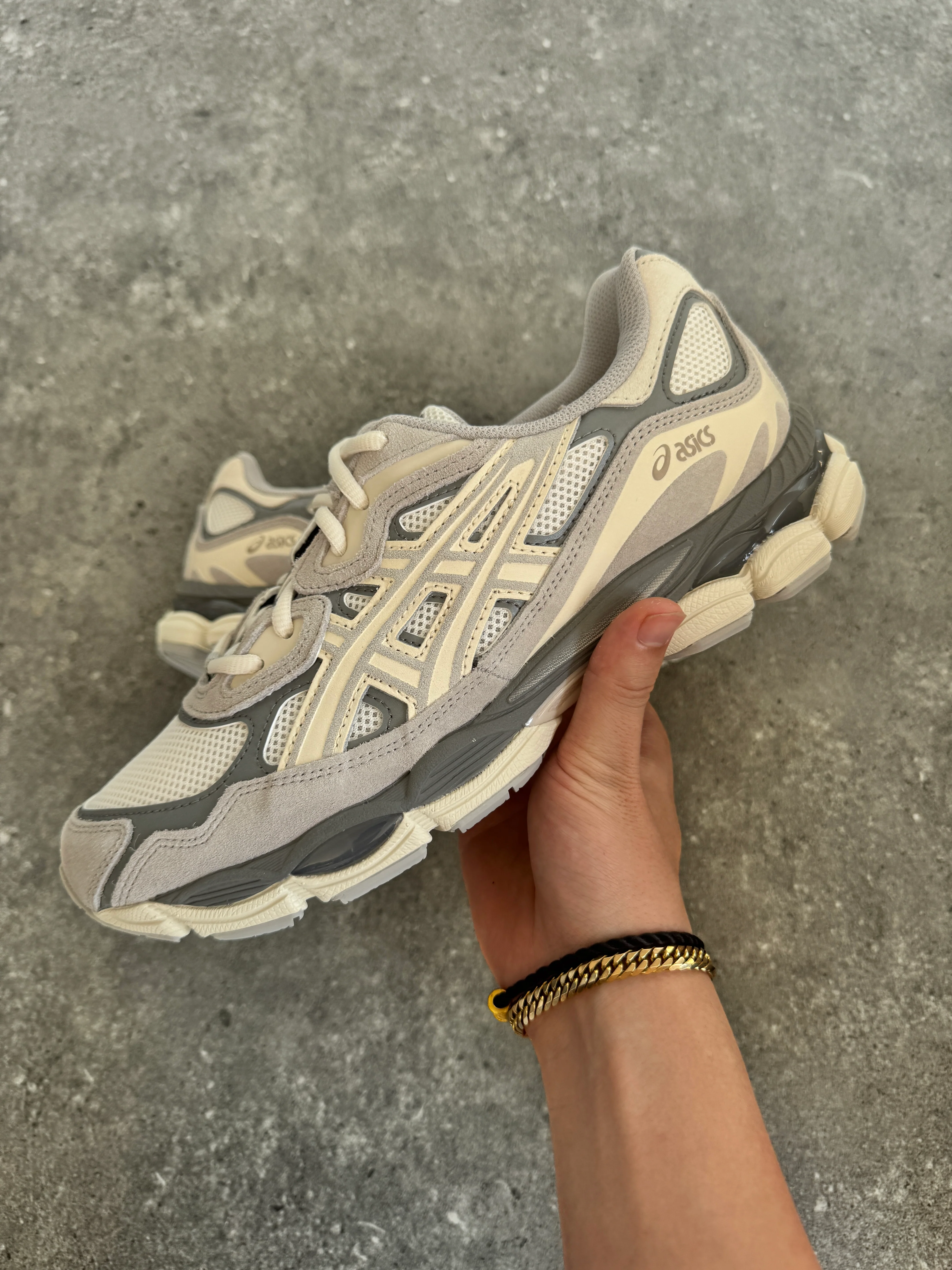 ASICS Gel-NYC Oyster Grey - Image 3