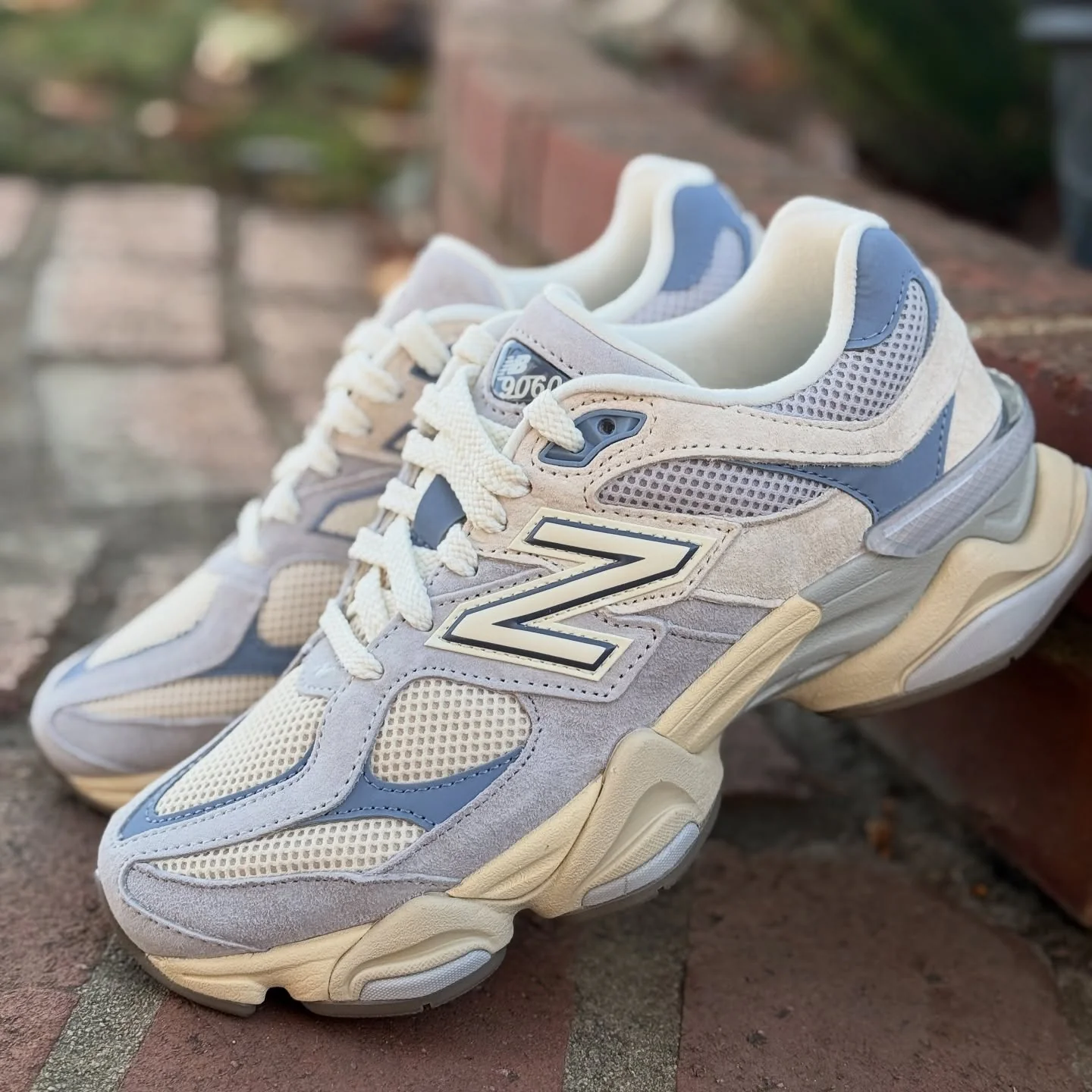 New Balance 9060 Pearl Grey Linen - Image 3