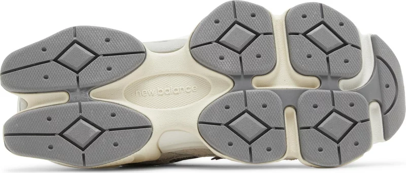 New Balance 9060 Moonbeam Sea Salt White Suede - Image 6