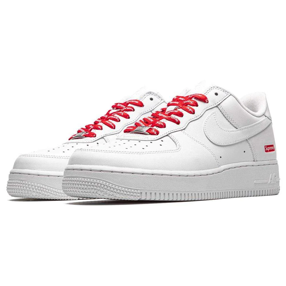 Nike Air Force 1 Low Supreme Box Logo White - Image 3