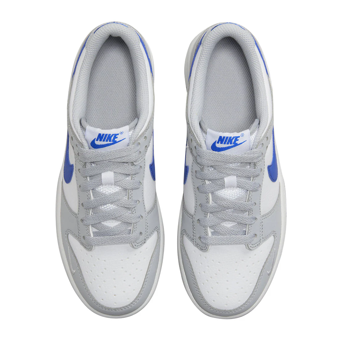 Nike Dunk Low Wolf Grey Royal (GS) - Image 4