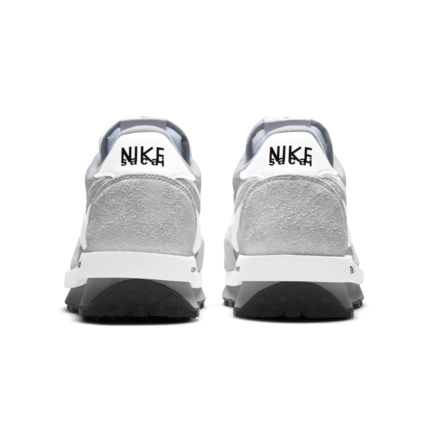 Nike LDV Waffle x Sacai x Fragment Design Light Smoke Grey - Image 5