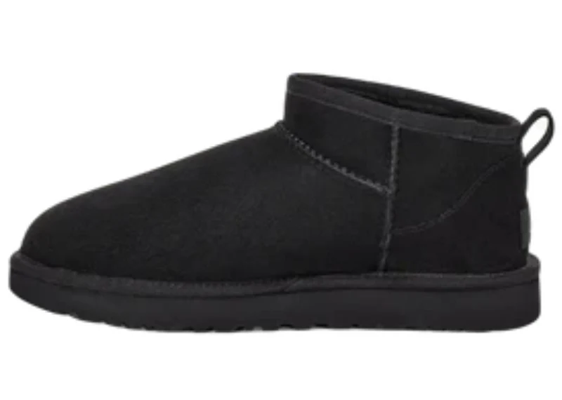 UGG Classic Ultra Mini Boot Black - Image 3
