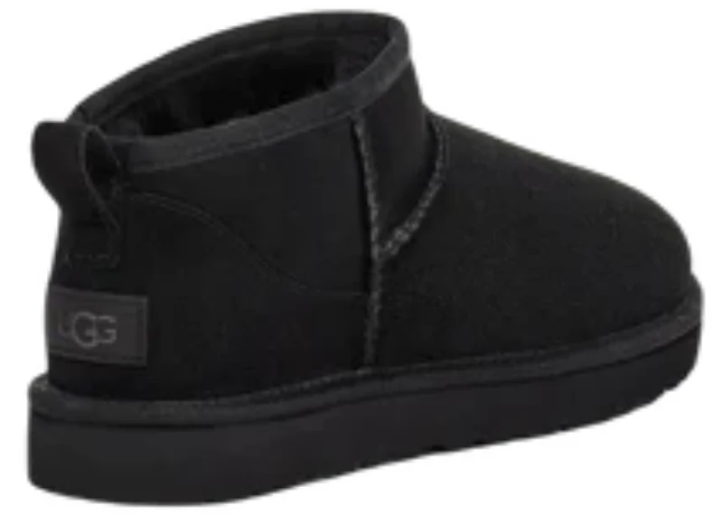 UGG Classic Ultra Mini Boot Black - Image 4