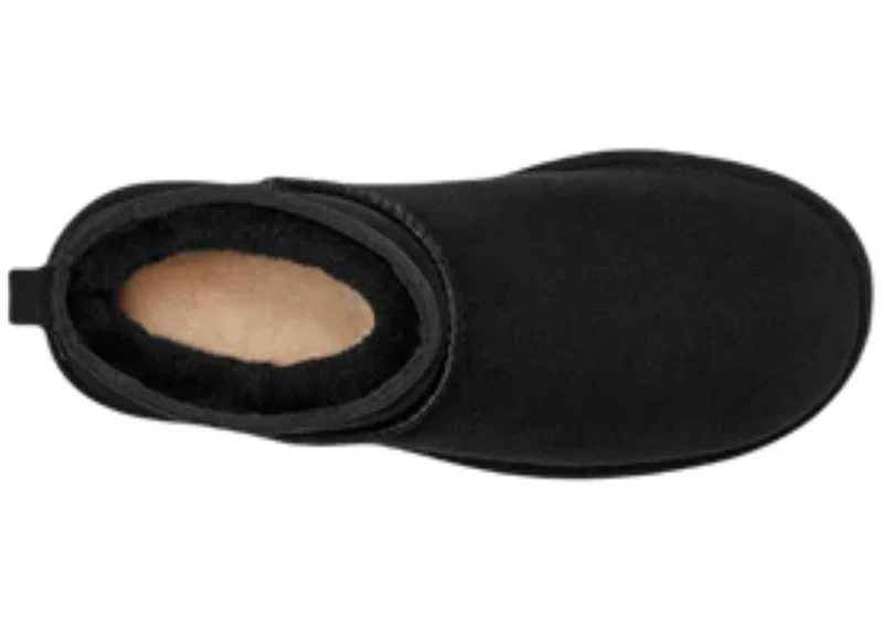 UGG Classic Ultra Mini Boot Black - Image 5