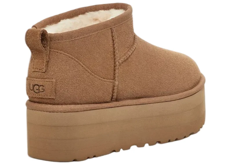UGG Classic Ultra Mini Platform Boot Chestnut - Image 3