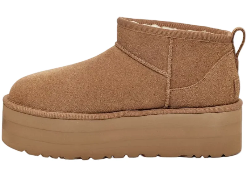 UGG Classic Ultra Mini Platform Boot Chestnut - Image 4