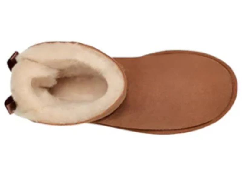 UGG Mini Bailey Bow II Boot Chestnut - Image 5